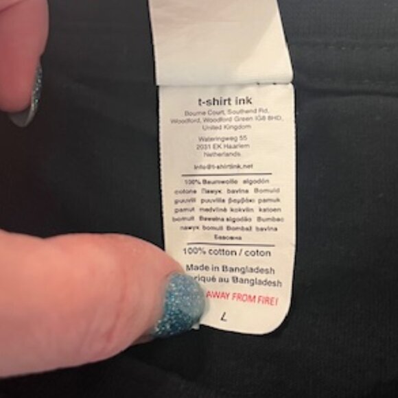 Authentic Motley Crue Concert T-Shirt – Wembley Stadium July 1, 2023 – Size L - Picture 4 of 4